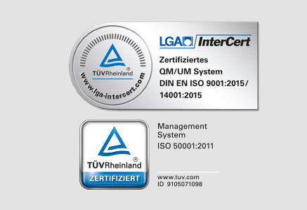 ISO 9001, ISO 14001, ISO 50001